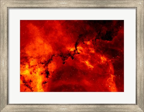 Framed Rosette Nebula Print