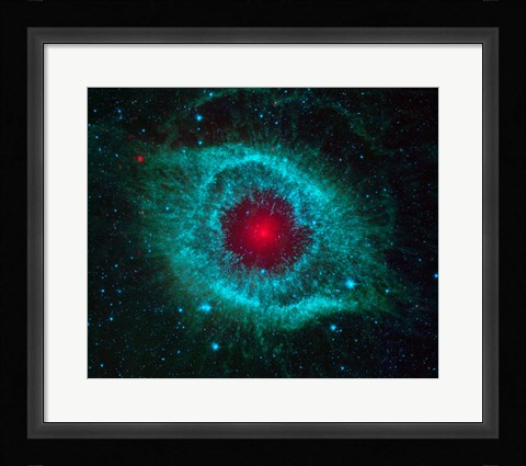 Framed Helix Nebula Print