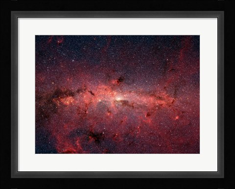 Framed Milky Way Galaxy Print