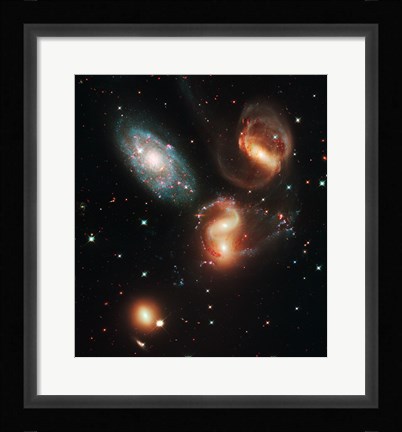 Framed Galactic Wreckage Print