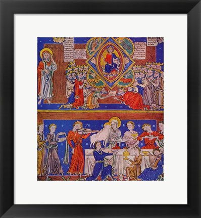 Framed Christ of the Apocalypse Print