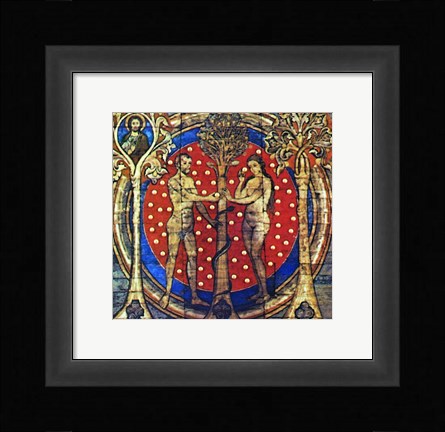 Framed Adam und Eve Print