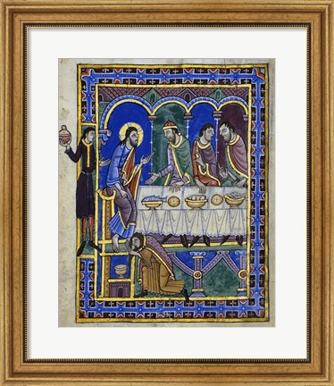 Framed Banquet of Simon Print