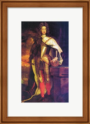 Framed Portrait of the young Holy Roman Emperor Charles VI Print
