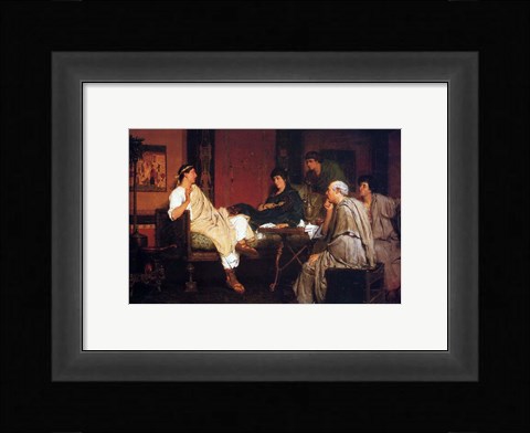 Framed Tibullus at Delia's Print