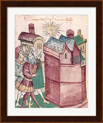 Framed Henry III Sees the New Star of the Town of Tivoli Print