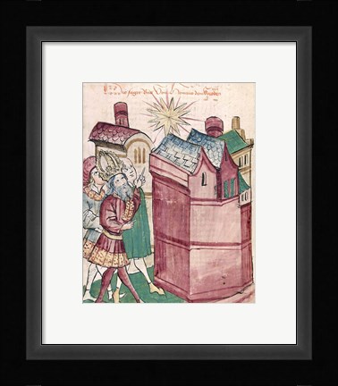 Framed Henry III Sees the New Star of the Town of Tivoli Print