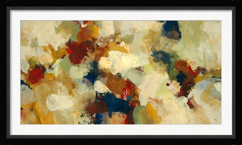 Framed Sweeping Rhythms Print