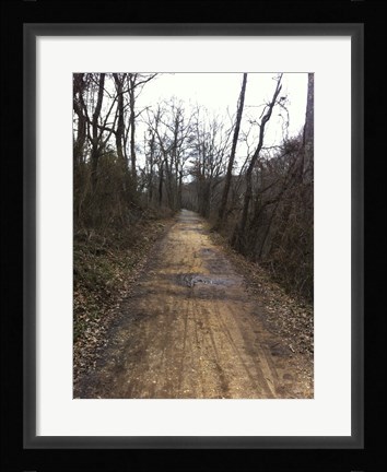 Framed Path Ahead Print