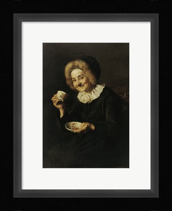 Framed Coffee Drinker Print