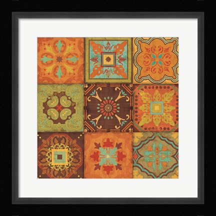 Framed From India III Print