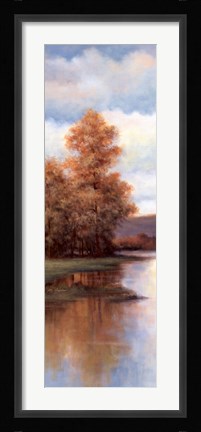 Framed Slow River I Print