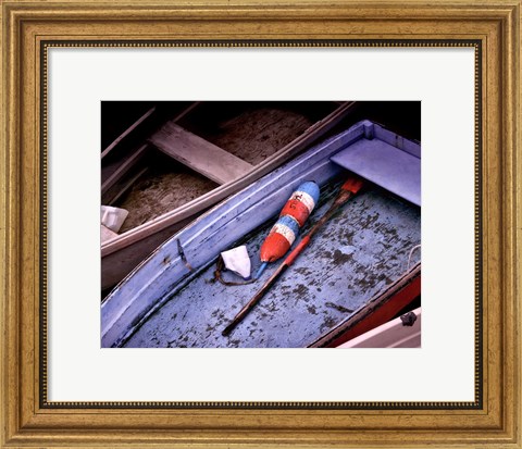 Framed Wooden Rowboats XIII Print