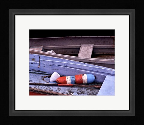 Framed Wooden Rowboats XIV Print