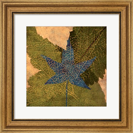 Framed Tea Leaf II Print