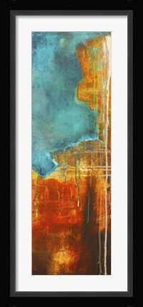 Framed Emeralds Cave I Print