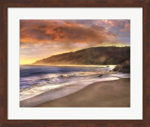 Framed Malibu Sun Print