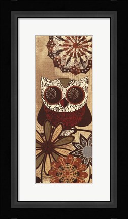 Framed Owls Wisdom II Print