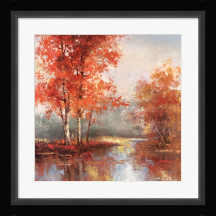 Framed Autumn's Grace I Print