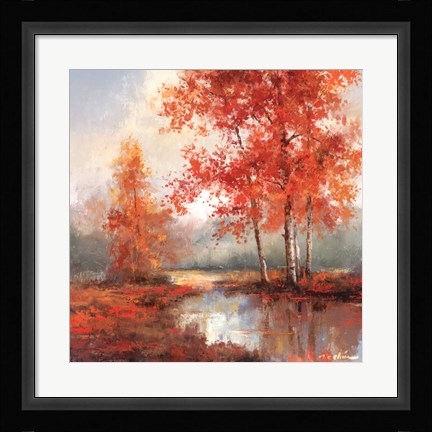 Framed Autumn's Grace II Print