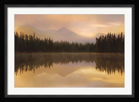 Framed Twilight Reflection Print