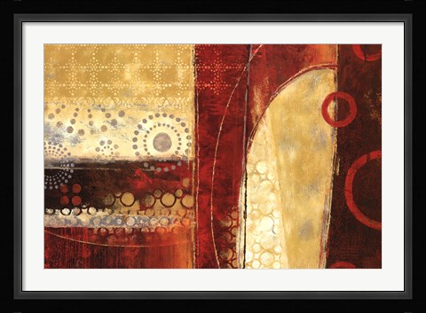 Framed Dance Of Light II Print