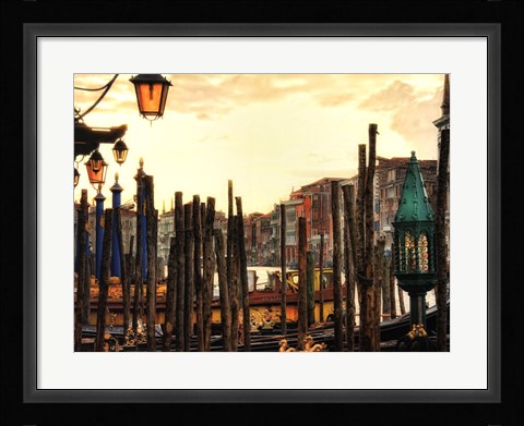 Framed Venice in Light I Print