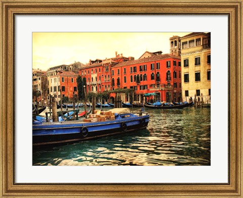 Framed Venice in Light III Print