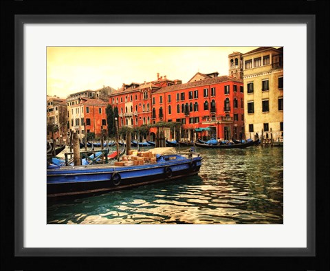 Framed Venice in Light III Print