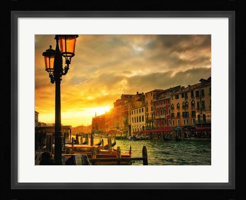 Framed Venice in Light IV Print