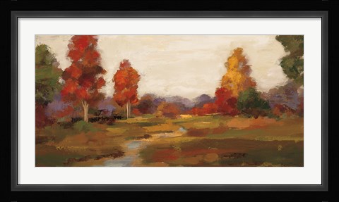 Framed Fall Creek Print