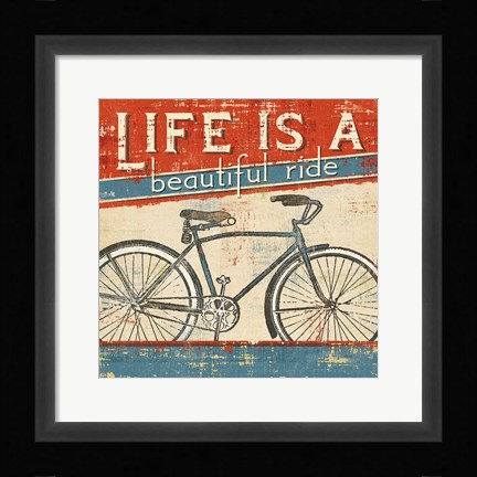Framed Beautiful Ride I Print