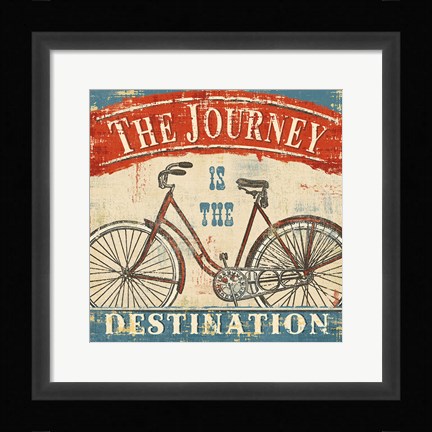 Framed Beautiful Ride II Print