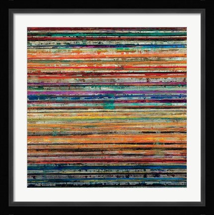 Framed Shattered Earth Print