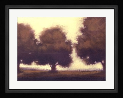 Framed Calm Meadow II Print