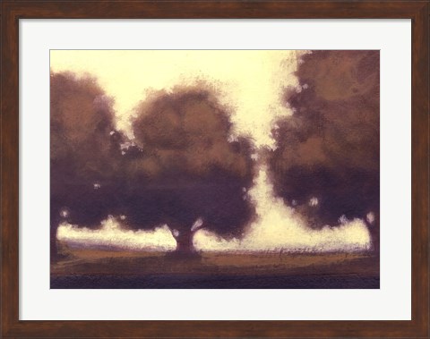 Framed Calm Meadow II Print