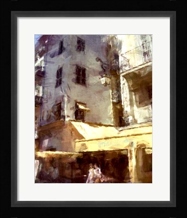 Framed Brasserie I Print