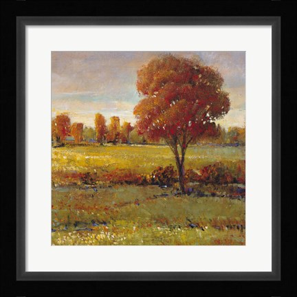 Framed Field in Fall Print