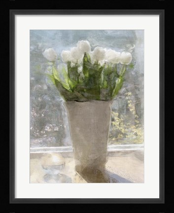 Framed Tulips in the Sun Print
