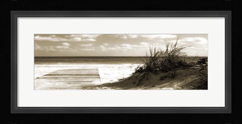 Framed Boardwalk Shadows Print