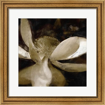 Framed Bronze Lily VI Print