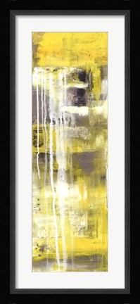 Framed Mellow Yellow I Print