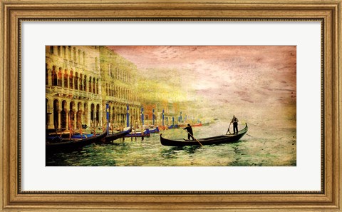 Framed Italy Panorama IV Print