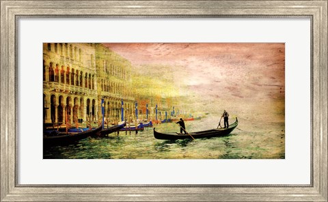 Framed Italy Panorama IV Print