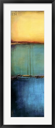 Framed Emerald's Bay I Print