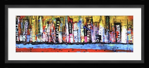 Framed Skyline Print