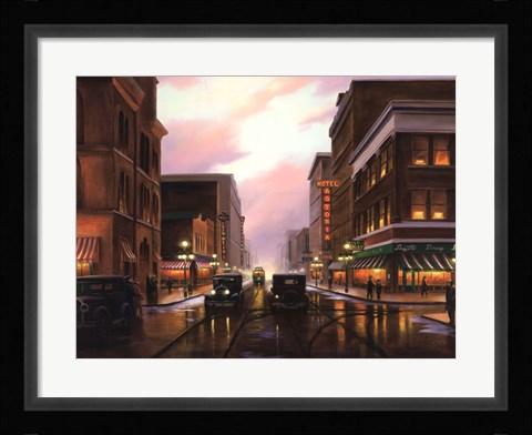 Framed Twilight Times Print