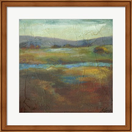 Framed Barons Creek Vista I Print