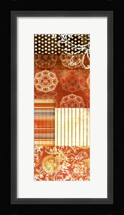 Framed Bohemian Echo IV Print