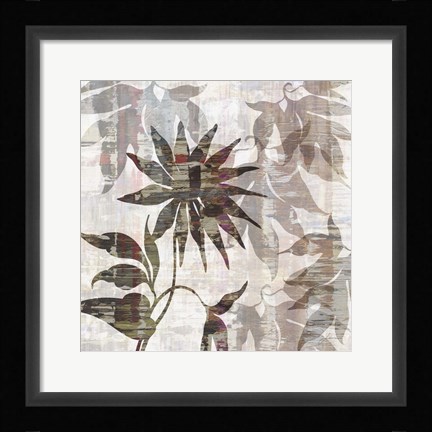Framed Wallflower II Print